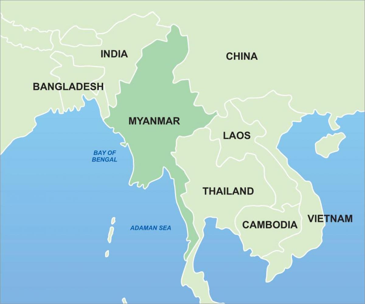 Asya Burma üzerinde göster 