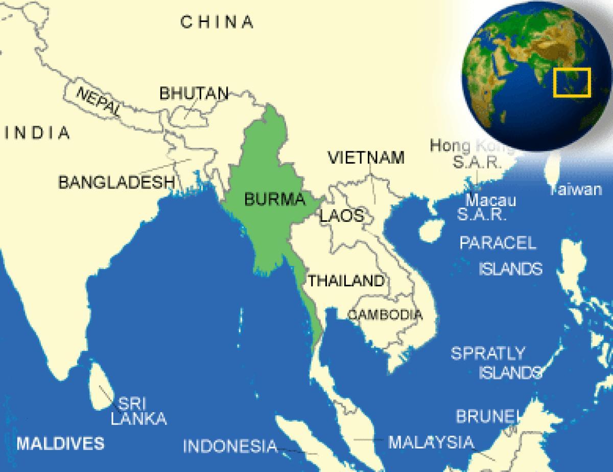 Burma ya da Myanmar göster