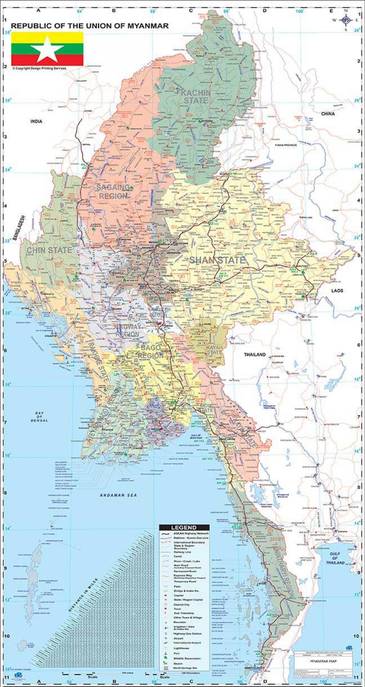 Myanmar harita muayene