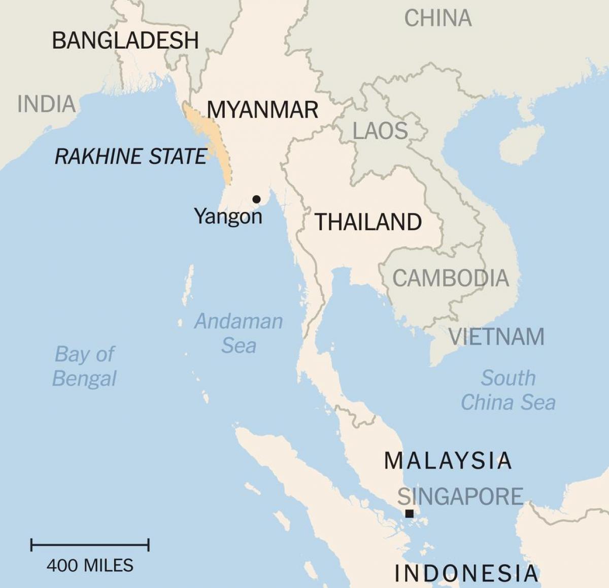 rakhine devlet, Myanmar göster