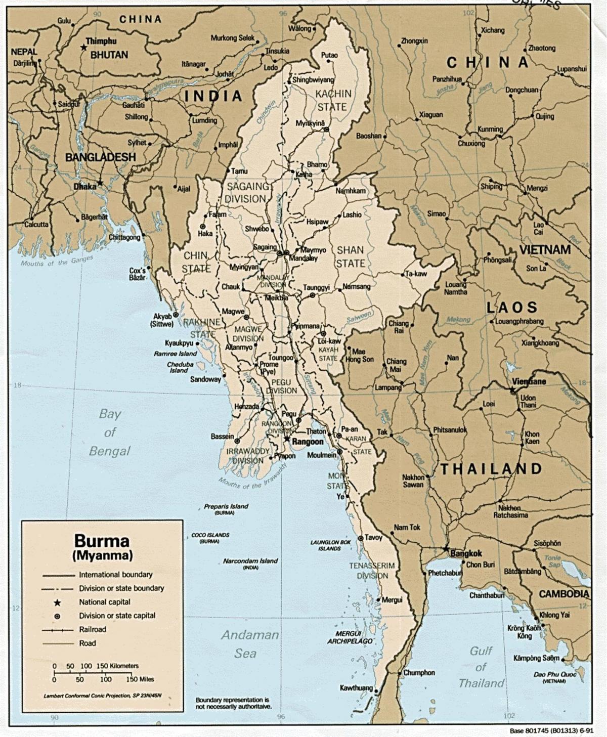 yangon Burma göster
