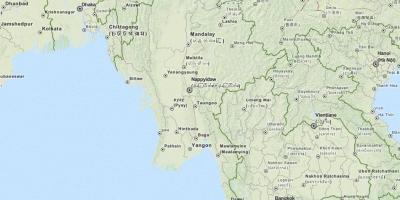 Myanmar için Gps harita 