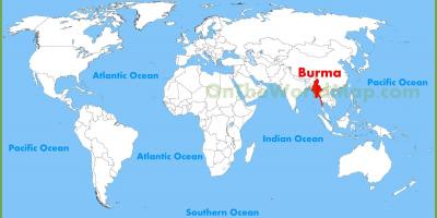 Haritada Burma konumu 